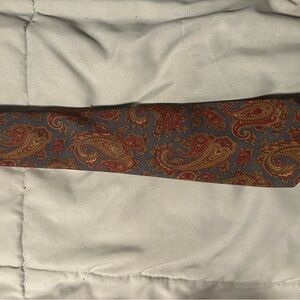 Robert Talbott Red and Gold Paisley Tie
